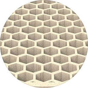 Estructura de nido de abeja