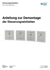 Steuerungen – Demontageanleitung