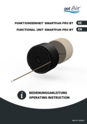 Functional unit SmartFan Pro BT – Operating instruction