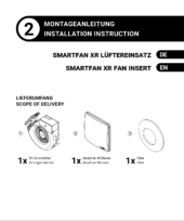Lüftereinsatz SmartFan XR – Montageanleitung